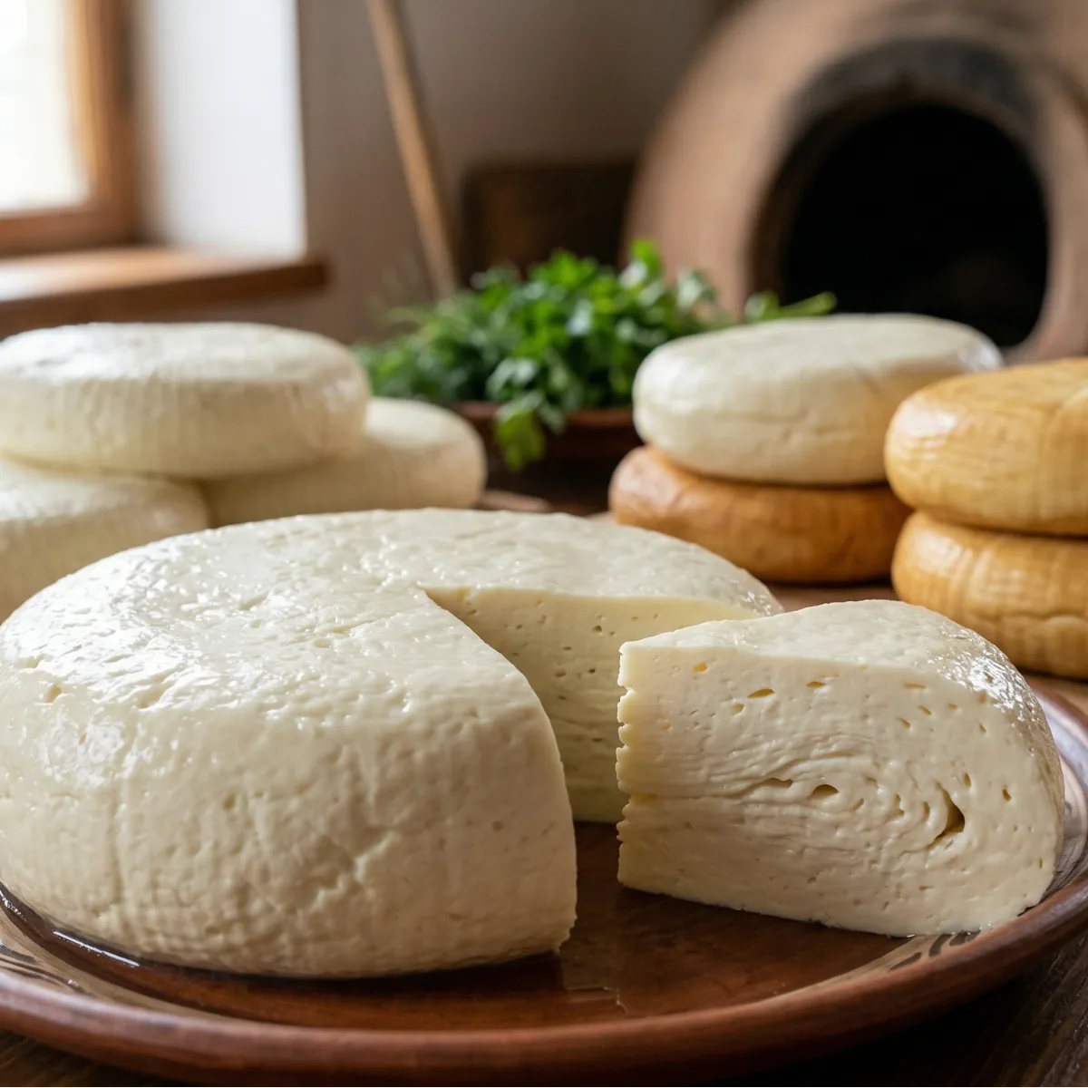 Smoked Sulguni